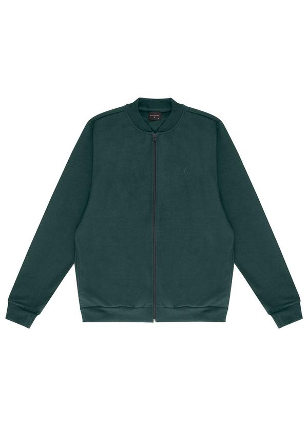 Diametro - Jaqueta Masculina em Moletom Verde