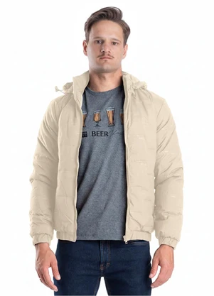 Biogás - Jaqueta Masculina Importada Bege - BIOGÁS
