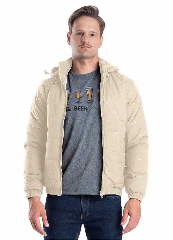 Biogás - Jaqueta Masculina Importada Bege