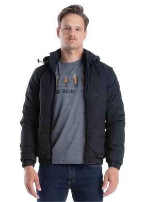Biogás - Jaqueta Masculina Importada Preto - BIOGÁS