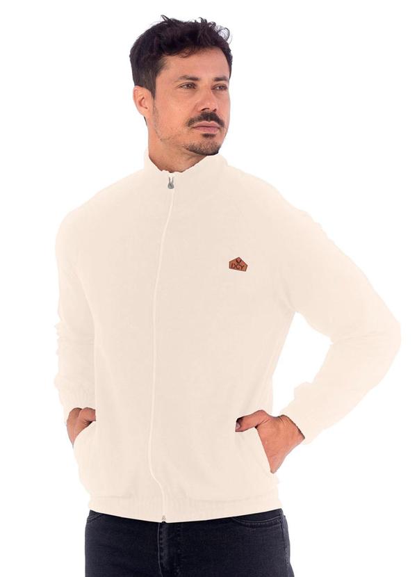 Decoy - Jaqueta Masculina Manga Raglan Bege