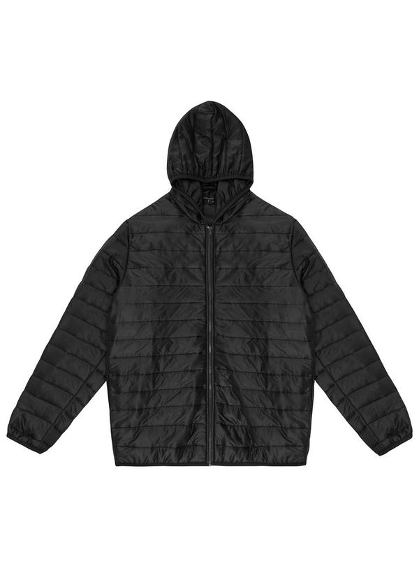 Diametro - Jaqueta Masculina Microfibra Preto