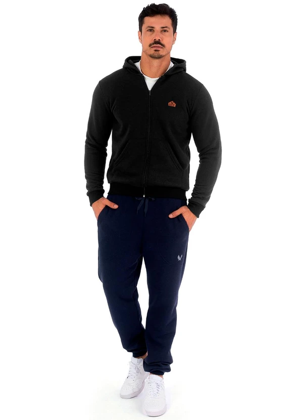 Decoy - Jaqueta Masculina Moletom com Capuz Cinza 2