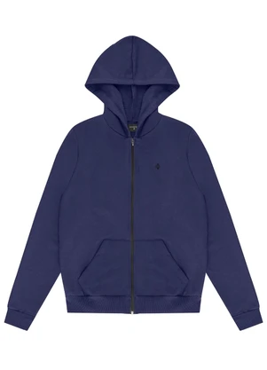 Diametro - Jaqueta Masculina Moletom Premium Azul - DIAMETRO