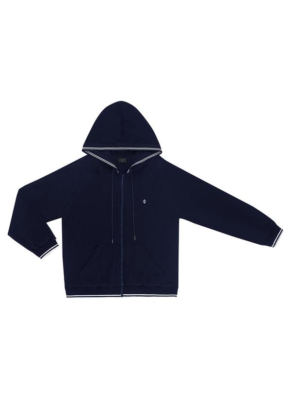 Diametro - Jaqueta Masculina Plus Size Azul