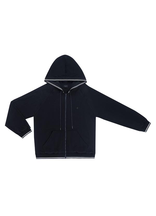 Diametro - Jaqueta Masculina Plus Size Preto