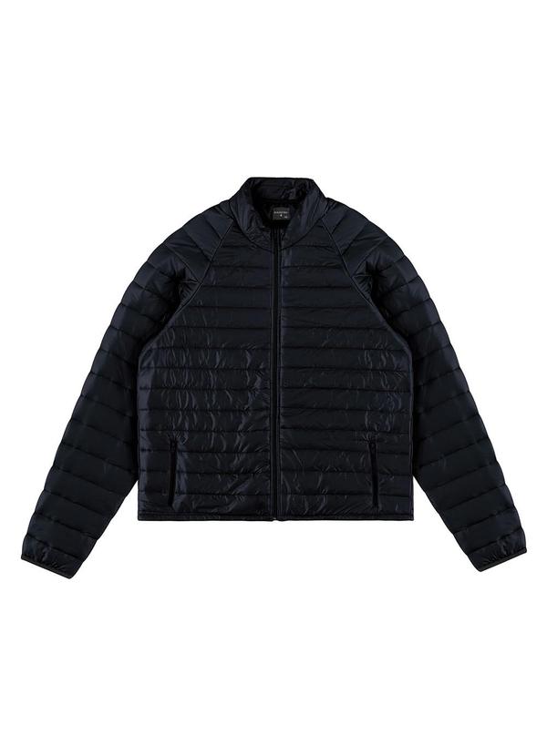 Diametro - Jaqueta Masculina Plus Size Preto