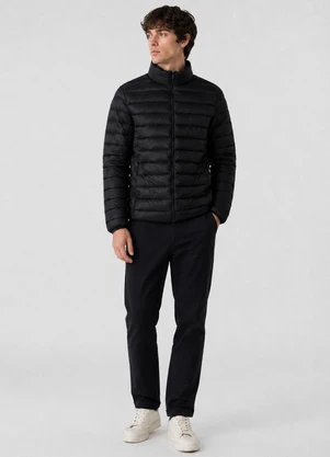 Rovitex - Jaqueta Masculina Puffer em Poliamida Preto - ROVITEX