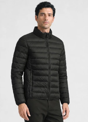 Rovitex - Jaqueta Masculina Puffer em Poliamida Verde - ROVITEX