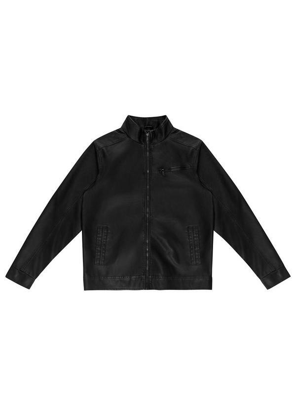 Diametro - Jaqueta Masculina Sintética Preto