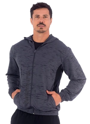 Decoy - Jaqueta Masculina Suplex com Capuz Cinza - DECOY