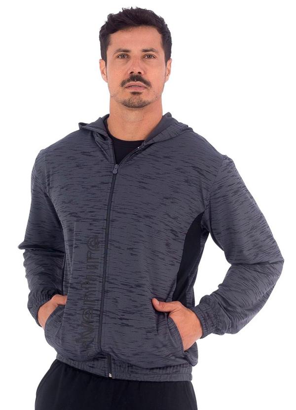Decoy - Jaqueta Masculina Suplex com Capuz Cinza