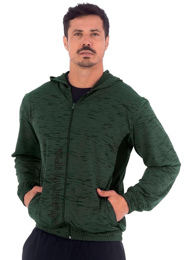 Decoy - Jaqueta Masculina Suplex com Capuz Verde