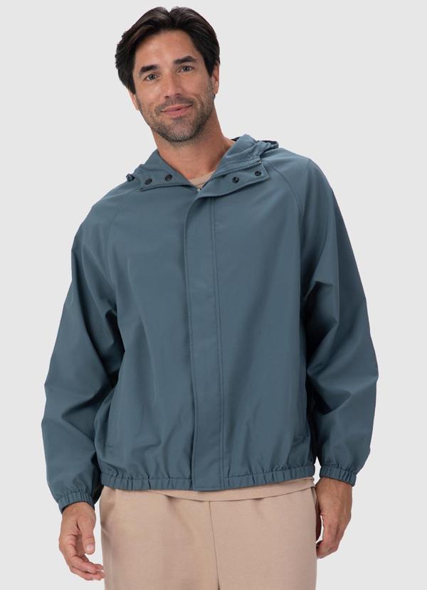 Malwee - Jaqueta Masculino Repele Água Cinza