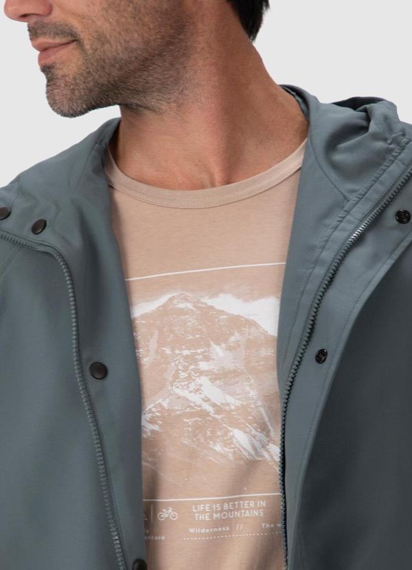 Malwee - Jaqueta Masculino Repele Água Cinza 3