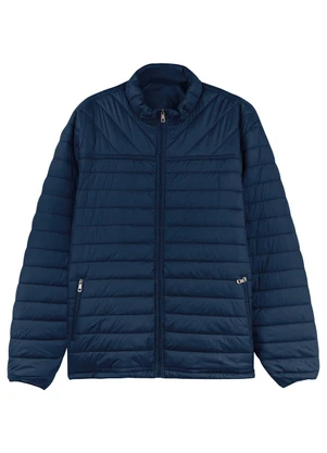 Diametro - Jaqueta Microfibra Plus Size Azul - DIAMETRO