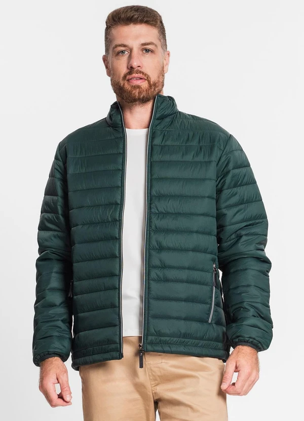 Diametro - Jaqueta Microfibra Verde