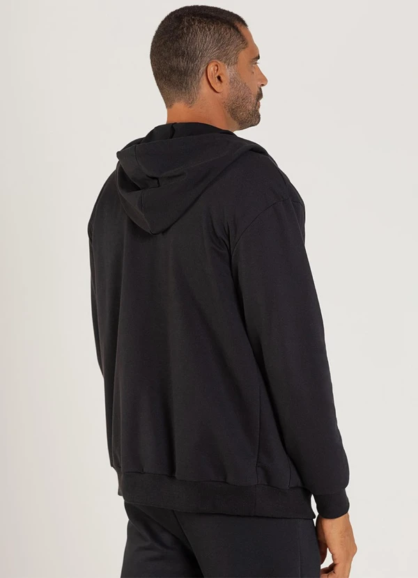 The Philippines - Jaqueta Moletom Masculina Preto 2