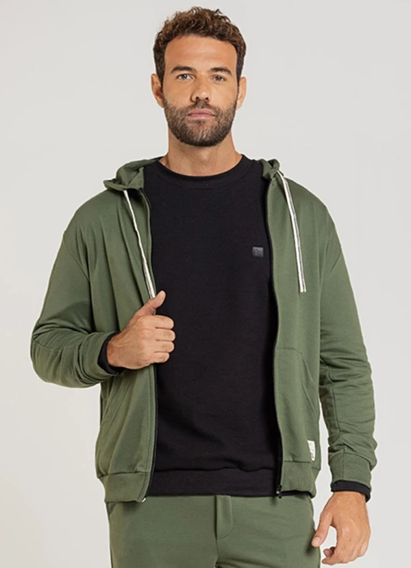 The Philippines - Jaqueta Moletom Masculina Verde