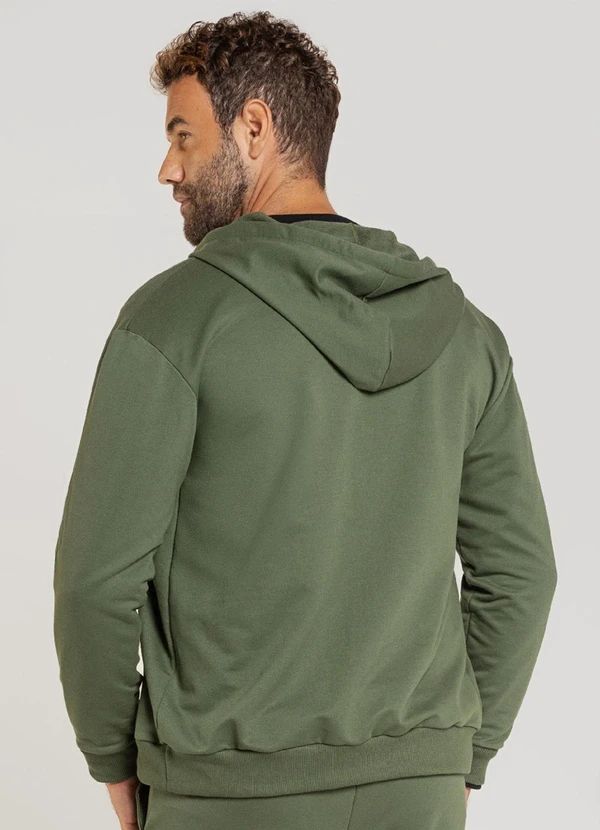 The Philippines - Jaqueta Moletom Masculina Verde 2