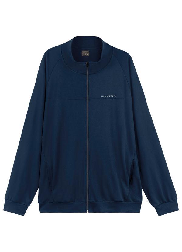 Diametro - Jaqueta Ponto Roma Azul