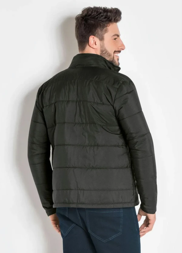 Actual - Jaqueta Preta com Enchimento Actual 2