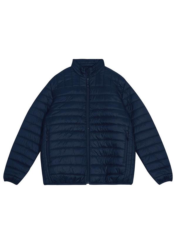Malwee - Jaqueta Puffer Masculina Plus Azul 4