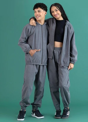 Soft Bonni - Jaqueta Teen Grafite - SOFT BONNI