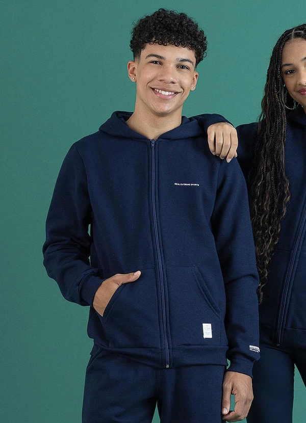 Soft Bonni - Jaqueta Teen Marinho