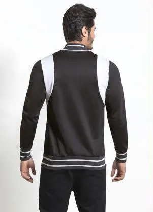 Actual - Casaco Preto e Branco Masculino - ACTUAL