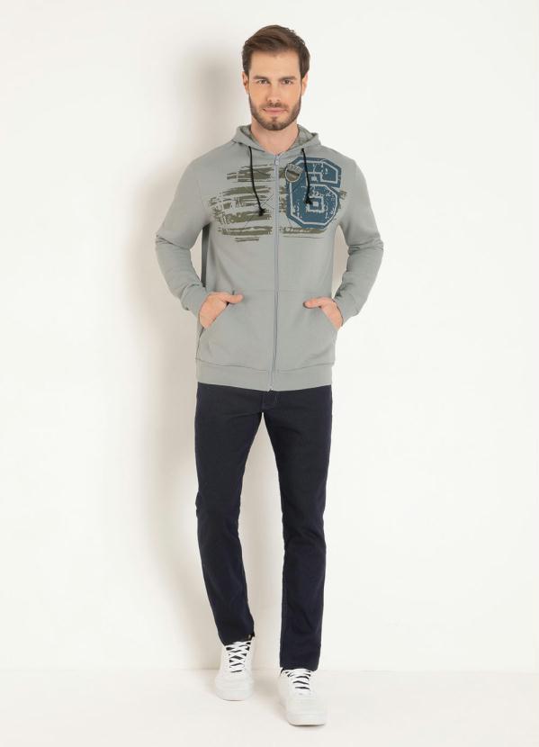 Moda Pop - Jaqueta Masculina Cinza 3