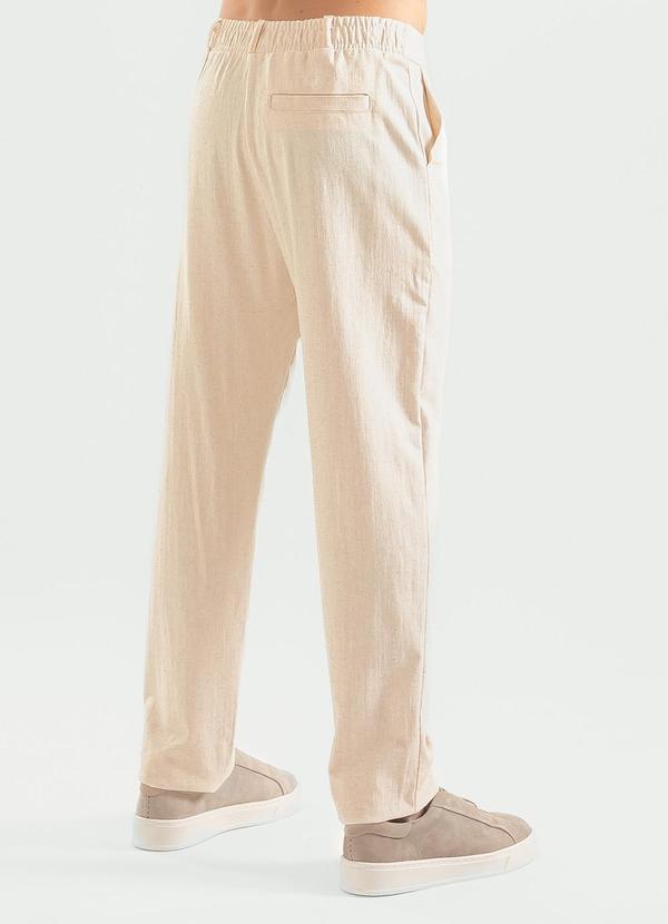 Exco - Calça em Linho Bege 2