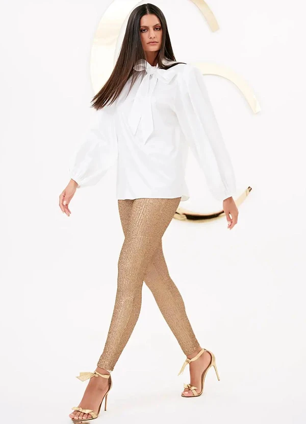 Carlota Costa - Calça Legging Amarelo 3