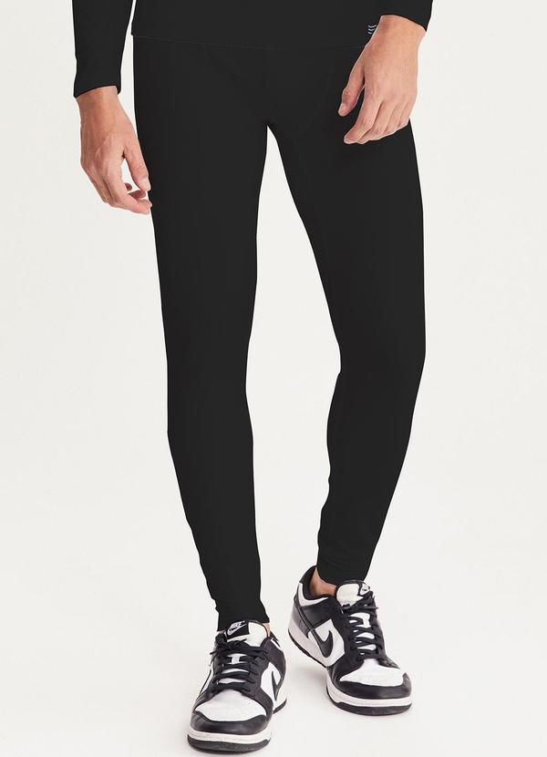Alma - Calça Térmica Básica Preto