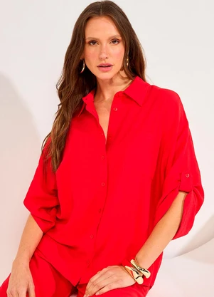 Ritmi Studio - Camisa Cava Deslocada com Martingale - RITMI STUDIO