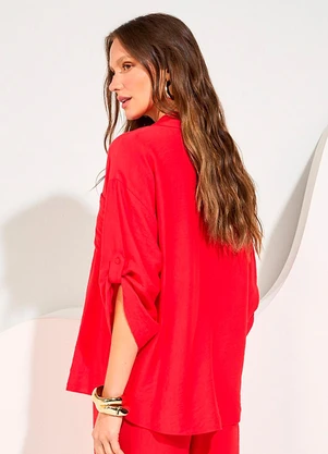 Ritmi Studio - Camisa Cava Deslocada com Martingale - RITMI STUDIO