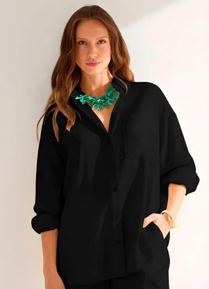 Ritmi Studio - Camisa com Bolso - RITMI STUDIO