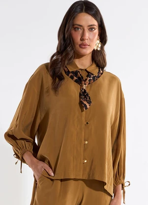 Ritmi Studio - Camisa com Detalhe de Botões - RITMI STUDIO