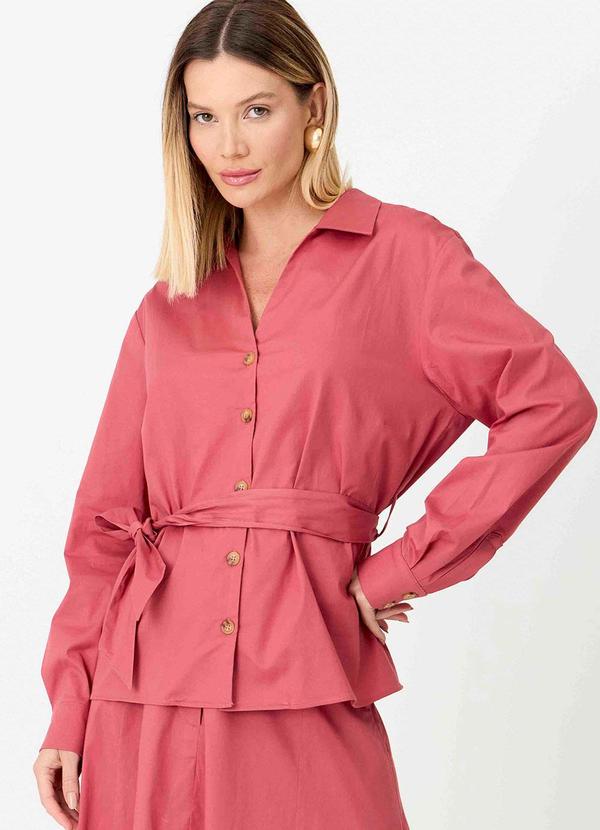 Ritmi Studio - Camisa Manga Longa com Faixa
