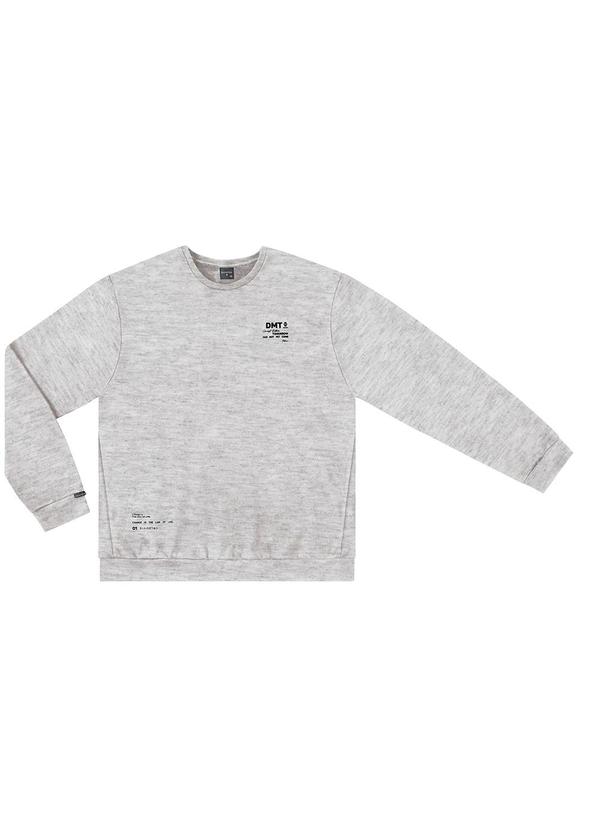 Diametro - Blusão Masculino Plus Size Cinza