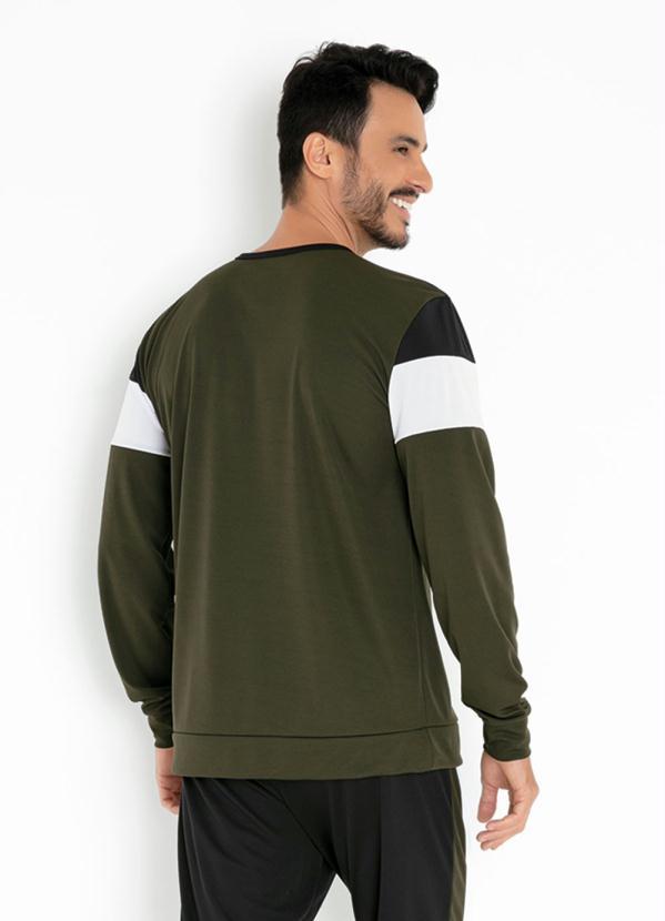 Moda Pop - Casaco Tricolor com Recortes 2