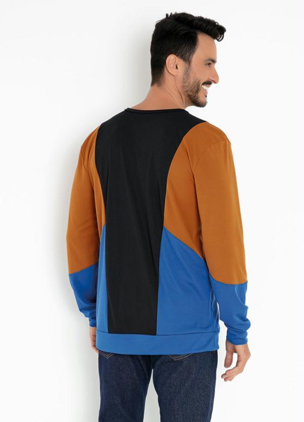 Outlet - Casaco Tricolor com Recortes 2