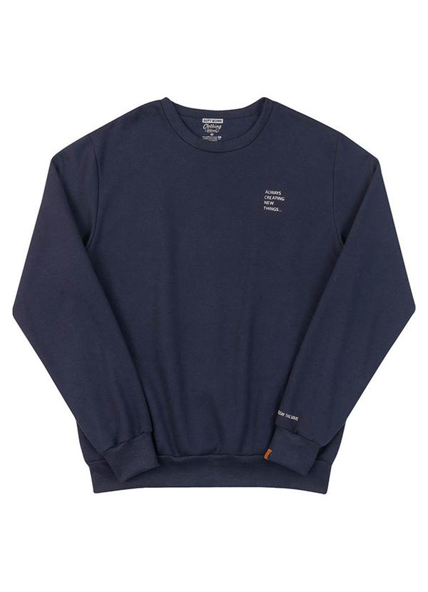 Soft Bonni - Blusão Adulto em Moletom Azul 2