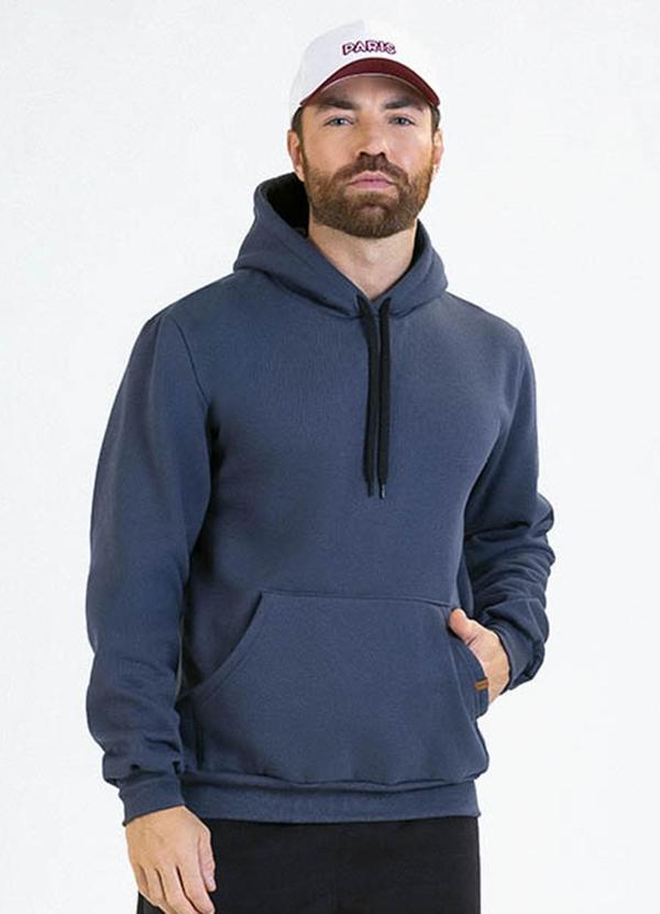 Soft Bonni - Blusão Adulto em Moletom Cinza