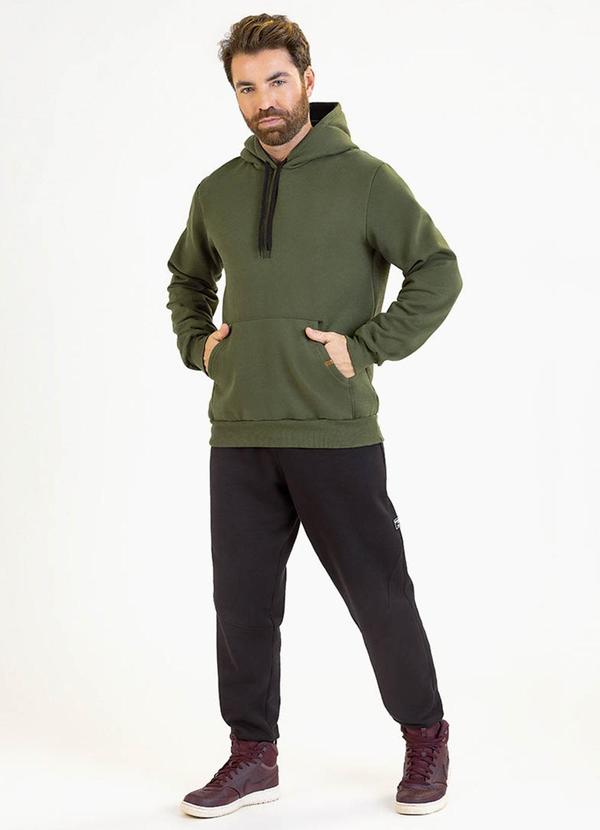 Soft Bonni - Blusão Adulto em Moletom Verde