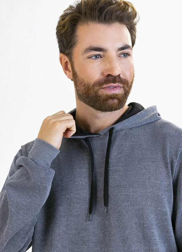 Soft Bonni - Blusão Adulto em Tricô Marajó Preto 2