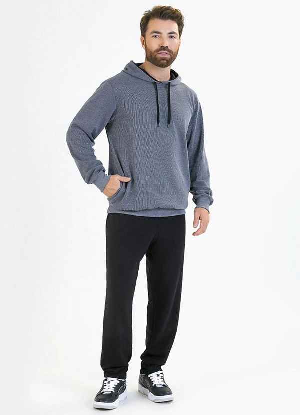 Soft Bonni - Blusão Adulto em Tricô Marajó Preto 3