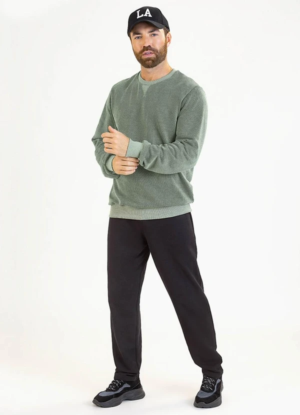 Soft Bonni - Blusão Adulto em Tricô Marajó Verde 2