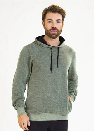 Soft Bonni - Blusão Adulto em Tricô Marajó Verde - SOFT BONNI