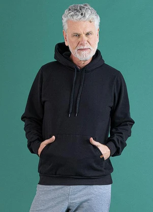 Soft Bonni - Blusão Adulto Preto - SOFT BONNI